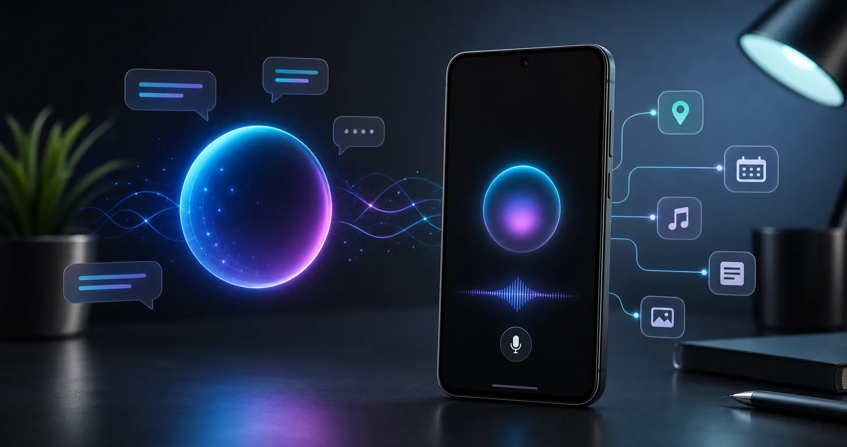 Imagem ilustrativa original sobre Gemini Live no Android