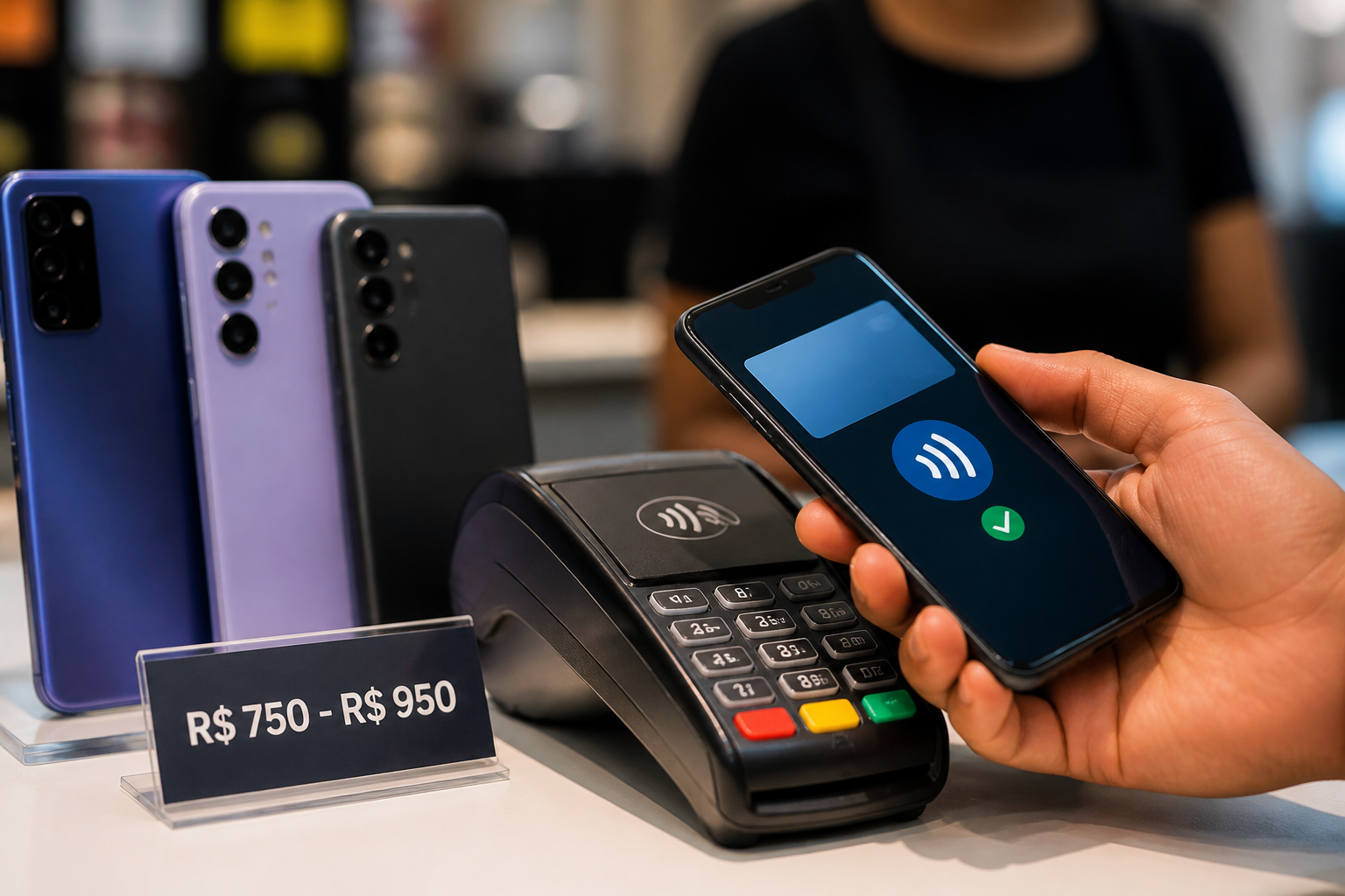 Detalhes sobre Celulares baratos com NFC no Brasil: opÃ§Ãµes entre R$ 750 e R$ 950 pagamentos