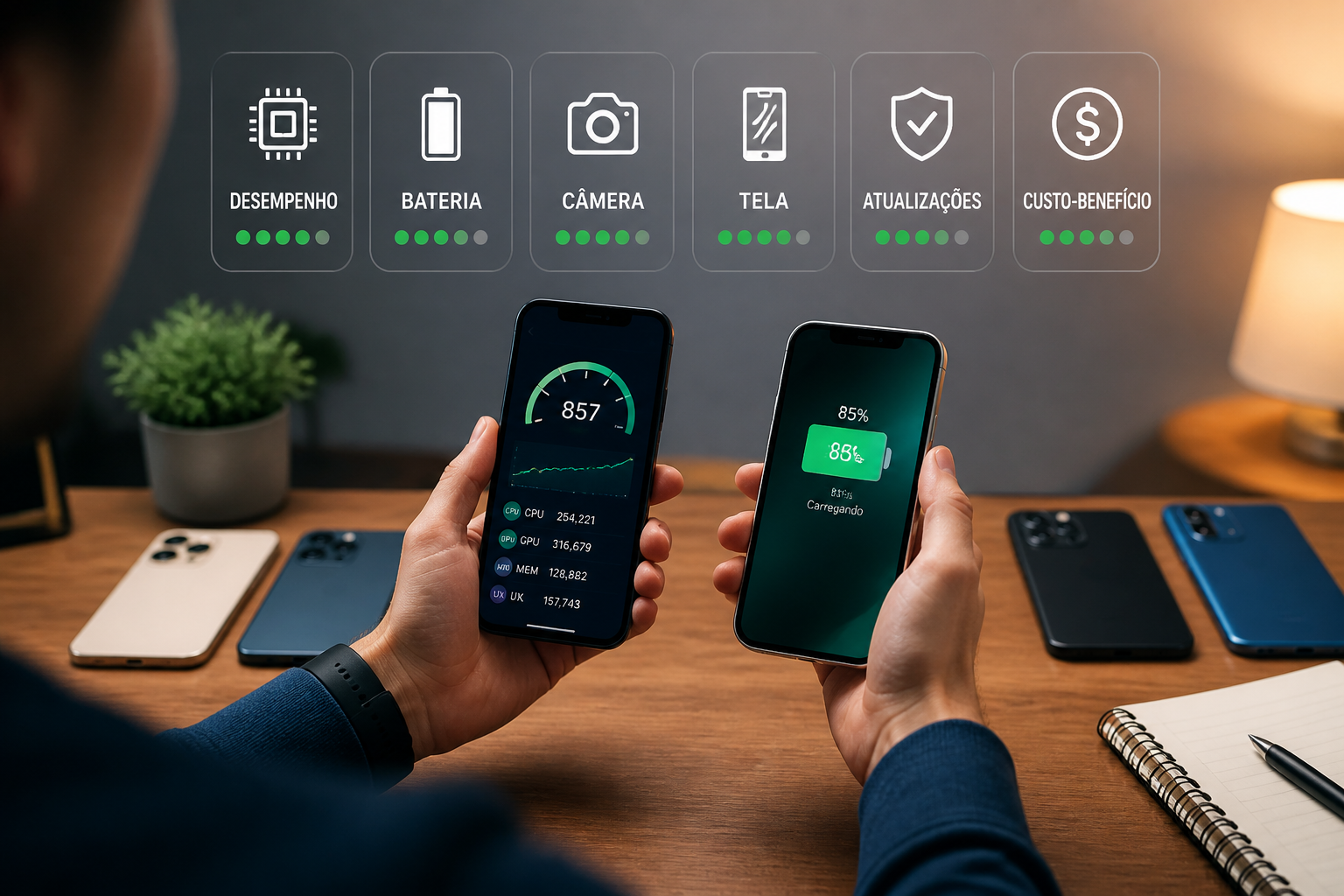 Como Saber se um Celular Ã© Bom: Atualizado Escolher seu PrÃ³ximo Smartphone aplicado a smartphones