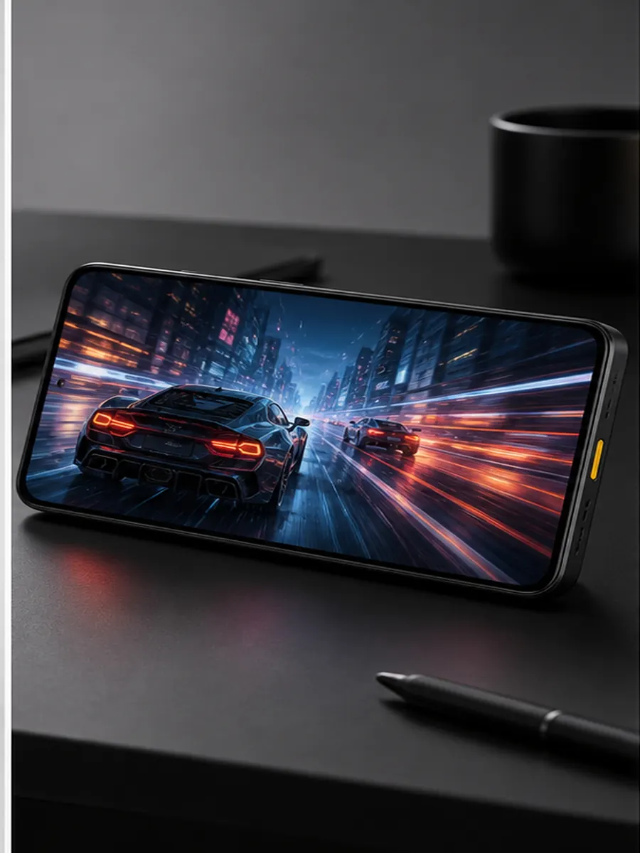 POCO X7 Pro com tela AMOLED 120 Hz rodando jogo em guia de celular ate R$ 2.000