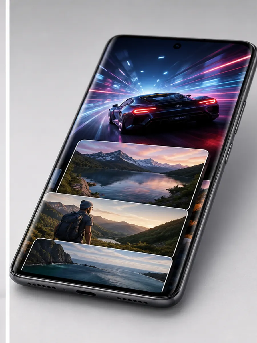 Xiaomi Redmi com tela grande e modulo de camera destacado