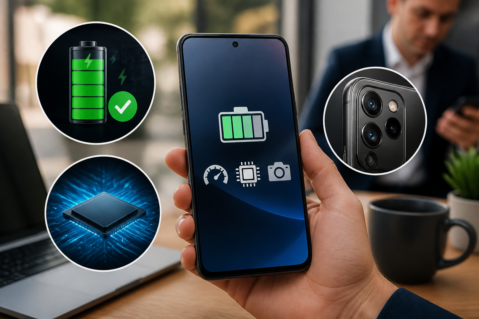 Detalhes sobre Os melhores celulares quem trabalha com vendas: bateria, desempenho e cÃ¢mera