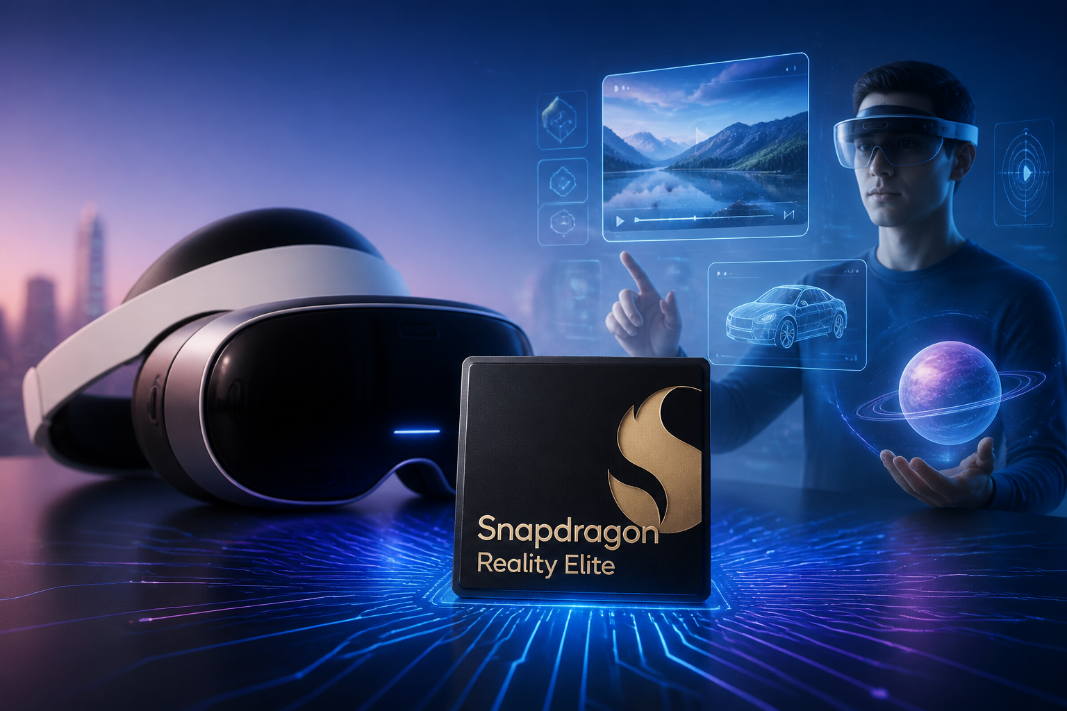 Qualcomm lança Snapdragon Reality Elite para revolucionar dispositivos XR em 2026 Imagem destacada sobre Qualcomm lança Snapdragon Reality Elite revolucionar dispositivos XR em 2026